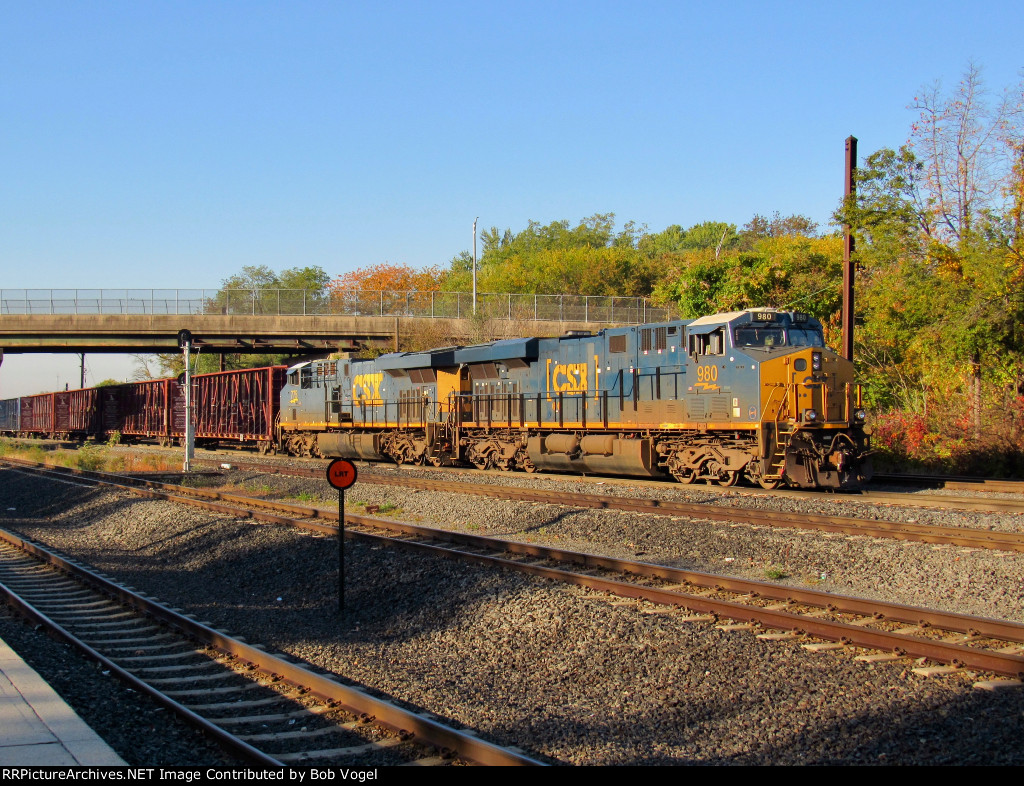 CSX 980 and 775